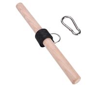 Allenatore Di per Il -Bras - Rullo di esercizio per Polso in Legno Di Faggio | Attrezzature Per Il Sollevamento Del Braccio | Alzatore Di Maniglia Portatile, Costruttore Di Muscoli Durevole per