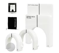 Allenatore di putter da golf, Putt Trainer - Aiuto per l'allenamento di posizionamento di buche da golf Tazza portatile per buche da golf - Putt Putt Golf Set per cortile, tazze da golf co