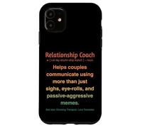 Allenatore di relazioni Custodia per iPhone 11