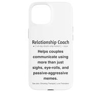 Allenatore di relazioni Custodia per iPhone 15