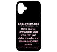 Allenatore di relazioni Custodia per iPhone 16 Plus