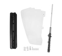 Allenatore di resistenza per il golf, supporto per l’allenamento del swing con pale a ventola a forma di V e impugnatura antiscivolo per l’allenamento domestico, strumento di swing (Bianca)