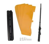 Allenatore di resistenza per il golf, supporto per l’allenamento del swing con pale a ventola a forma di V e impugnatura antiscivolo per l’allenamento domestico, strumento di swing (Arancia)