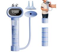 Allenatore di respirazione - Esercitatore respiratorio portatile per la polmonare, design regolabile con funzione di resistenza, strumento con manubri per la respirazione per adolescenti Ragazzi