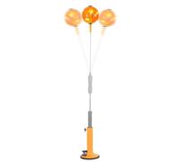 Allenatore di riflessi di Pugilato - Attrezzatura da battito autoportante regolabile, supporto di base robusto, strumento di esercizio compatto che migliora l'equilibrio di agilità, dispositivo di