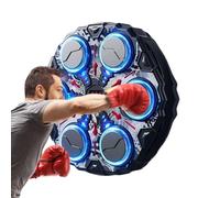 Allenatore Di Riflessi Di Pugilato - Macchina Di Punzonatura 33x33 Cm, Gioco Di Colpo Interattivo, Tabella Di Colpo Elettronico Smart Punch Target, Allenatore Di Velocità Di Reazione, Fitness Numerer