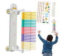 Allenatore di salto verticale - Misuratore regolabile, strumento per saltare in alto, con tocco, strumento per l'altezza dei bambini, valutazione sportiva, esercizi di salto, fitness giovanile, giochi