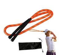 Allenatore di Swing con Corda per Golf, Corda di Allenamento per Swing Golfistico, Attrezzatura Sportiva 200 cm per Correzione Giardino Esterno Principiante Viaggio Corso Regalo Casa Interno