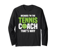 Allenatore di tennis Maglia a Manica