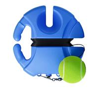 Allenatore di tennis portatile con base di stoccaggio - Strumento pratico Palla Corde Rimbalzo Adulti e bambini allenando Colpo Destra Reverse Leggero, facile da usare all'aperto in