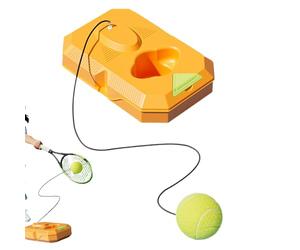 Allenatore di tennis - Strumento portatile per allenamento di tenis, attrezzature per esercizi con palline da 10,24x6,69x2,44 pollici, allenatore di tennis include una palla altamente rimbalzante