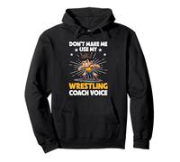 Allenatore di Wrestling Felpa con Cappuccio