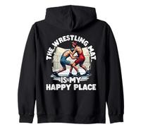 Allenatore di Wrestling Felpa con Cappuccio