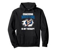 Allenatore di Wrestling Felpa con Cappuccio