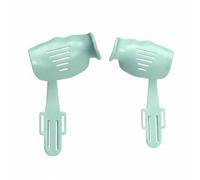 Allenatore Dita Bambini Ausilio Guzheng Guida Mano Supporto Antiscivolo Cinghia Regolabile Plastica per Metodo Pulito Polso Comodo Adatto a, Verde Salice, size to 15