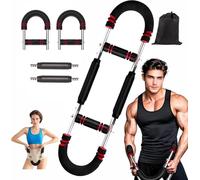 Allenatore per braccia, attrezzo per allenare le braccia, regolabile per il torace, attrezzatura per l'allenamento dei tricipiti, forma del corpo perfetta per gli uomini, tre marce per regolare 29,9