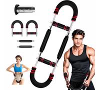 Allenatore per braccia, attrezzo per allenare le braccia, regolabile per il torace, attrezzatura per l'allenamento dei tricipiti, forma del corpo perfetta per gli uomini, tre marce per regolare 29,9