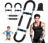 Allenatore per braccia, attrezzo per allenare le braccia, regolabile per il torace, attrezzatura per l'allenamento dei tricipiti, forma del corpo perfetta per gli uomini, tre marce per regolare 29,9