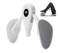 Allenatore per cosce e pelviche, forma portatile, per pavimento pelvico con contatore digitale, per donne, uomini, ragazze, fianchi, gambe, palestra, allenamento, yoga, pilates dopo il