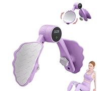 Allenatore per cosce, per allenare il pavimento pelvico, per donne, uomini, donne, regolazione della forza con tre marce e chip dati intelligente, attrezzo per l'allenamento della schiena