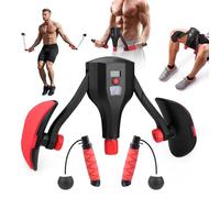 Allenatore per coscia, per uomini e donne, con corda per saltare senza fili, 10-60 kg, per allenare le gambe, per la casa, il postpartum, strumento di correzione per glutei, braccia e petto
