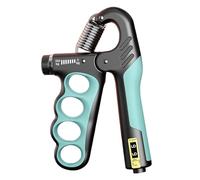 Allenatore per la della presa, attrezzo multiuso regolabile per rafforzare la presa, attrezzo riutilizzabile per contare le dita, attrezzatura da allenamento durevole portatile per casa