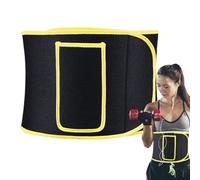 Allenatore per la vita da donna | Allenatore addominale con tasche laterali | Cintura elastica regolabile per adulti