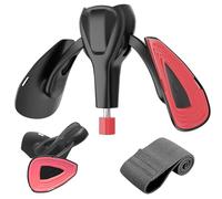 Allenatore per Muscoli del Pavimento Pelvico, Attrezzo Per Glutei Multifunzionale, Hip Trainer, Allenatore per cosce, Allenatore per cosce, Tre regolazioni di intensità e smart chip (Nero)