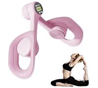 Allenatore per Muscoli del Pavimento Pelvico, Attrezzo Per Glutei Multifunzionale, Hip Trainer, Allenatore per cosce, Allenatore per cosce, Tre regolazioni di intensità e smart chip (Rosa)