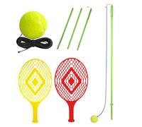 Allenatore per rimbalzatore da tennis - Allenatore a palla, esercizio swing | Attrezzature per l'allenamento di partita portatile per colpire commenti, allenamento giocatore solista, giochi sportivi