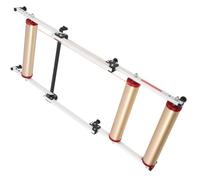 Allenatore pieghevole per bicicletta da interno, piattaforma stabile per esercizi a casa, perfetto per aerobica indoor e allenamento fitness