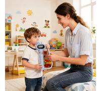 Allenatore Polmonare - Spirometro Esercitatore Addominale - Trainer Respirazione Profonda Naturale - Per Ragazzi Ragazze Bambini Casa Scuola Fitness Sport Viaggio