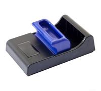 Allenatore portatile per la forza delle dita, per arrampicata e esercizi di braccia, con telaio in ABS e meccanismo a molla in acciaio rinforzato (blu)