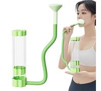 Allenatore Respiratorio | Esercitatore per Capacità Polmonare - Compatto E Portatile Per Palestra Domestica Viaggio Sportivi Adulti E Donne
