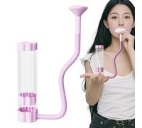 Allenatore Respiratorio,Esercitatore per Capacità Polmonare | Equipaggiamento Muscolare Portatile per Palestra Casa Viaggio Uomini Donne Adulti