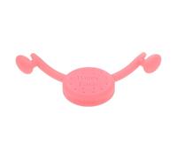 Allenatore Sorriso in Silicone Rosa per Esercizio Facciale | Compatto e Facile da Portare, per Allenare Labbra e Muscoli del Viso, Uso Donna