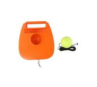 Allenatore Tennis con Corda e Base Stabile per Pratica | Corda retrattile integrata, per ritorno della palla, ideale per dritti e rovesci, pratica fluida
