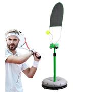 Allenatore Topspin da tennis, rimbalzante per allenamento da tennis, Allenatore di swing da tennis portatile, Gadget di controllo palla Topspin, dispositivi di allenamento a altalena singola per