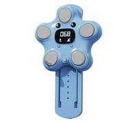 Allenatore verticale per salti - Contatore touch per trasmissione vocale, assistente intelligente per esercizi con grafico di crescita luminoso, strumento per allenamento fitness per interni dai 3