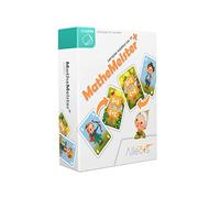 ALLEOVS Mathemeister Plus+ - Gioco educativo - Rastrello in Testa - Matematica Summern Scuola elementare Gioco di Reazione, Bambini dai 6 Anni (2-4 Giocatori), Multicolore