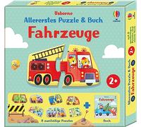 Allererstes Puzzle & Buch: Fahrzeuge: Set aus acht 2-teiligen Puzzles und Begleitbuch - ab 2 Jahren