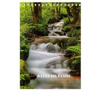 Alles im Fluss - Schwarzwaldwasser (Tischkalender 2026 DIN A5 hoch), CALVENDO Monatskalender: Der besondere Wasserfallkalender