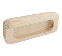 ALLES IM GRIFF Maniglia Horkos larghezza 107 mm, porta scorrevole in legno, manico in abete rosso grezzo