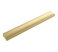 ALLES IM GRIFF Maniglia per mobili Alto LA 128 mm, larghezza 150 mm, ideale per cassetti, alluminio dorato opaco