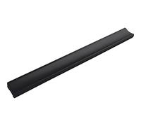 ALLES IM GRIFF Maniglia per mobili Alto LA 160 mm, larghezza 200 mm, ideale per cassetti, alluminio nero opaco