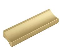 ALLES IM GRIFF Maniglia per mobili Alto LA 32 mm, larghezza 58 mm, ideale per cassetti, alluminio dorato opaco