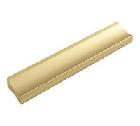 ALLES IM GRIFF Maniglia per mobili Alto LA 64 mm, larghezza 90 mm, ideale per cassetti, alluminio dorato opaco
