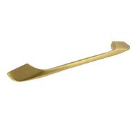 ALLES IM GRIFF Maniglia per mobili Malfa LA 320 mm, larghezza 345,5 mm, design in zinco pressofuso, oro opaco