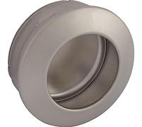 ALLES IM GRIFF Maniglia Zaran, maniglia per porta scorrevole, manico di ingresso Ø 56 mm, zinco pressofuso nichelato opaco