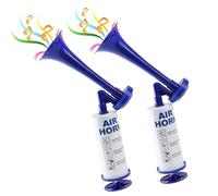 Alleshelfer AirHorn, 2 pezzi Air Horn, Fanfare Horn, Metal Fanfare Compressed Air Horn trotle forte, tromba ad aria compressa, tromba ad aria compressa, tromba ad aria compressa, tromba per tiro